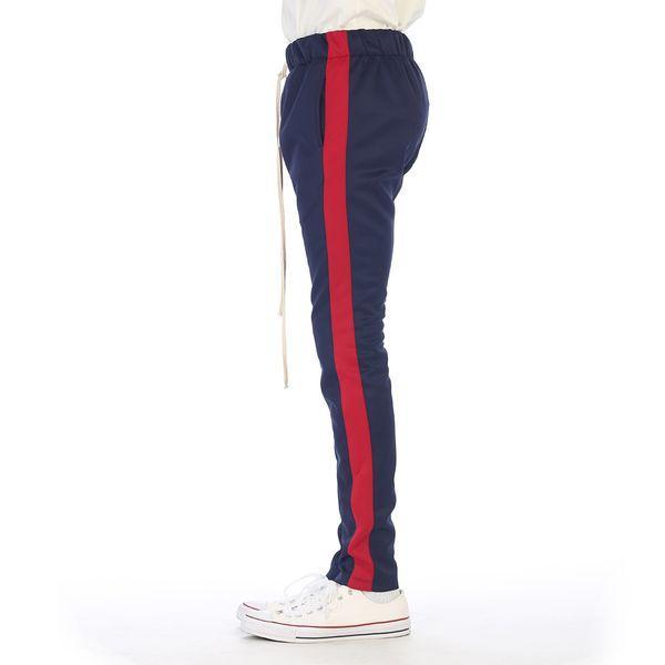 Track Pants - Red/Navy