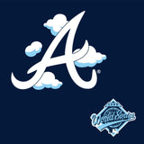 Atlanta Braves Comic Cloud T-Shirt