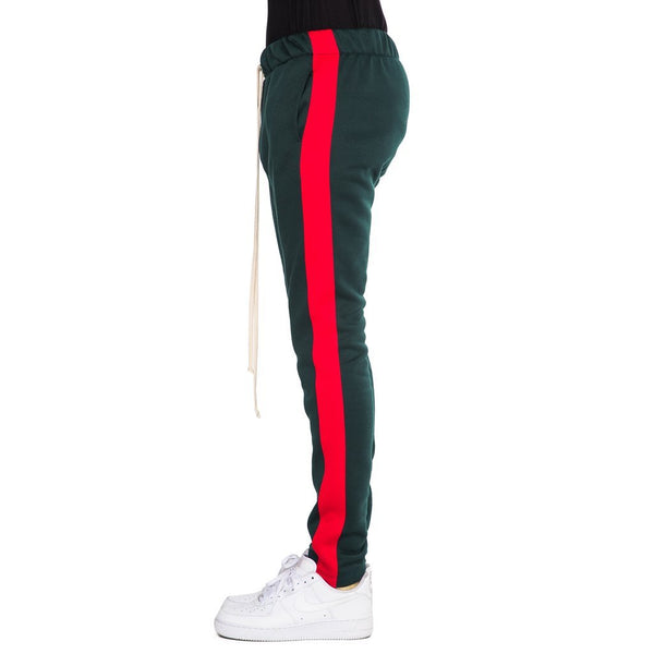 Track Pants - Green/Red