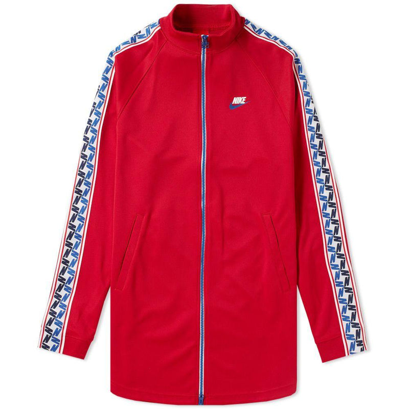 Taped Poly Track Jacket - Gym Red