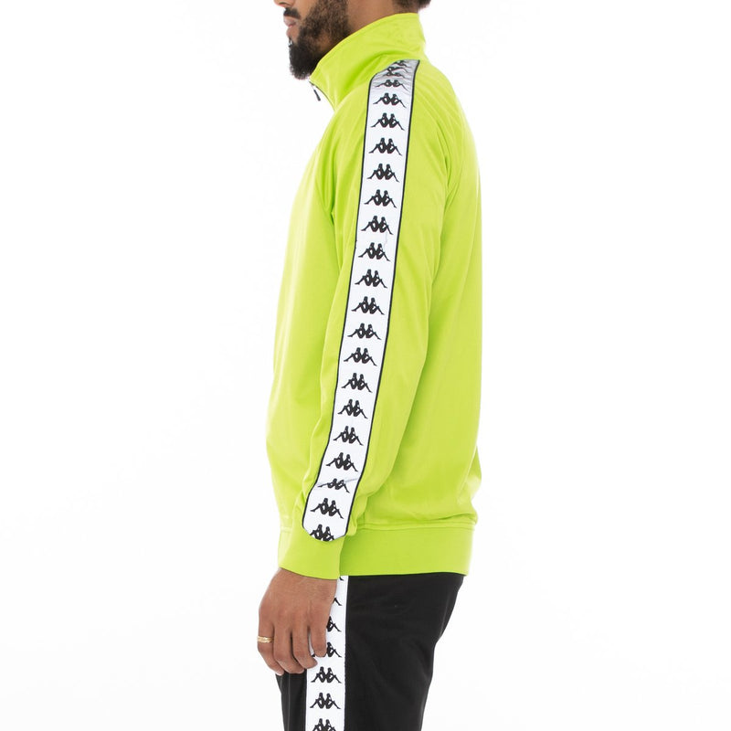 222 Banda Joseph Reflective Track Jacket Green Lime – Sneaker Bar