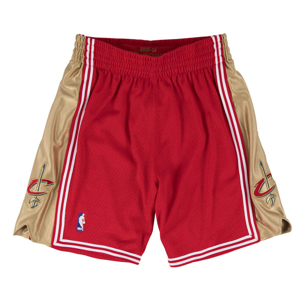 Mitchell Ness Men s Cleveland Cavaliers Authentic Shorts Red
