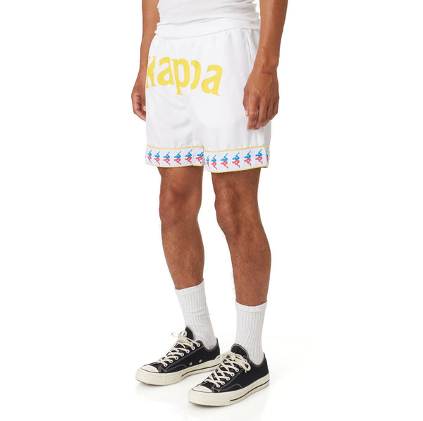222 Banda Calabash Swim Shorts - White