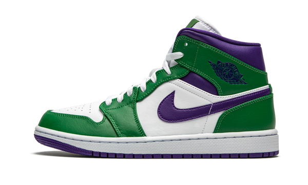 Air Jordan 1 Mid  “Aloe Verde/Court Purple”
