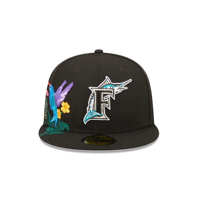 Florida Marlins Blooming Fitted