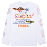 Heart & Mind LS T-Shirt - White