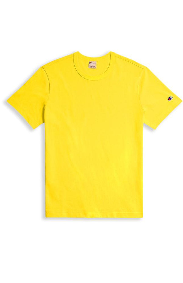 Crew Neck T-Shirt - Yellow
