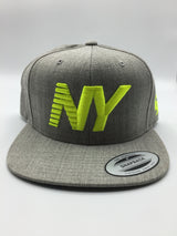 Neon Green NY Balance Crown Snapback