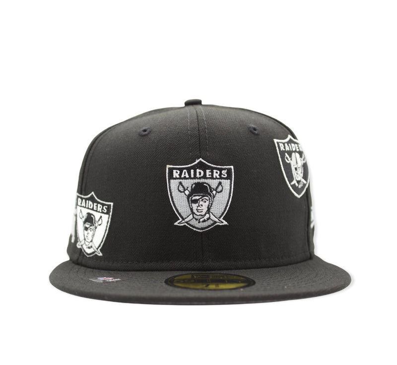 New era las Vegas Raiders Gray Fitted hat M/L