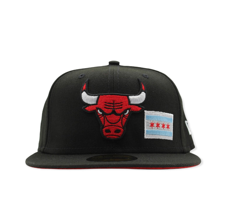 Chicago Bulls City Flag Fitted