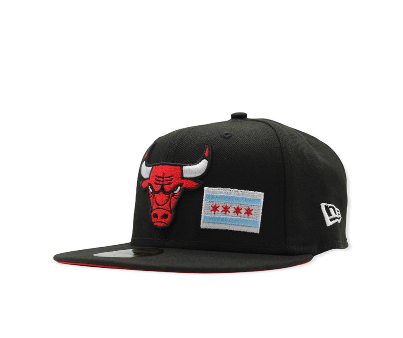 Chicago Bulls City Flag Fitted