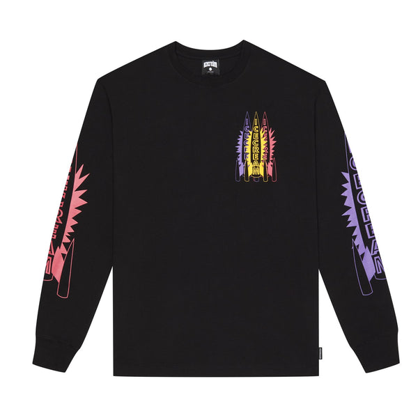 Crayon LS Knit T-Shirt - Black