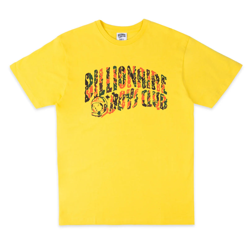 Camo Arch T-Shirt - Yellow