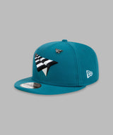 Crown Snapback - Shark Teal