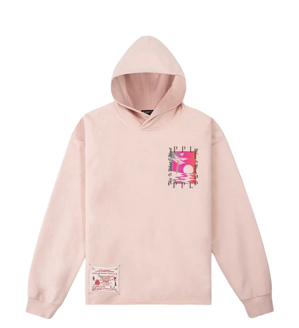 PPL Tropical Hoodie - Peach – Sneaker Bar