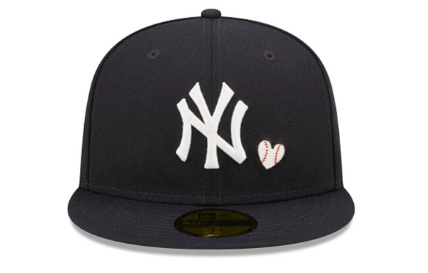 New York Yankees Team Heart Fitted