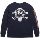 Richer LS Knit T-Shirt - Navy Blazer