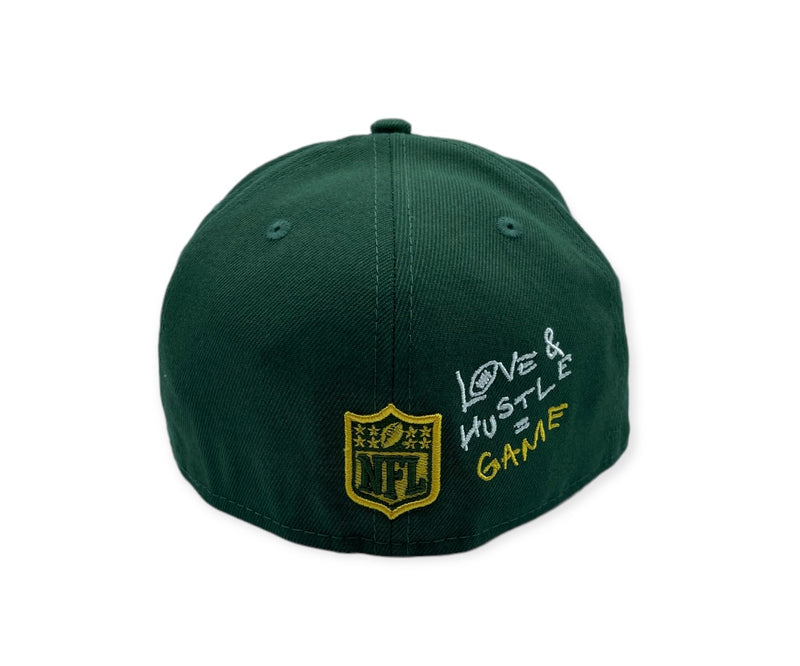 Green Bay Packers Team Heart Fitted