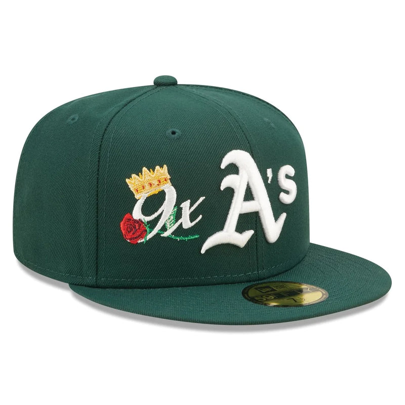 Oakland Athletics 9x Crown Champs Fitted