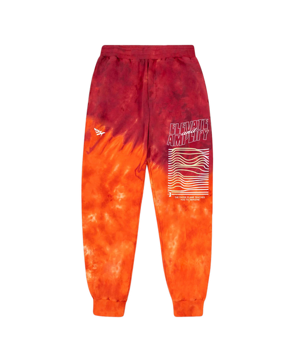 Rich Or Dye French Terry Joggers - Sunset