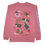 Cup Or Cone LS Knit T-Shirt - Mauve Glow