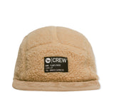 Faux Sherpa 5-Panel Hat - Sand