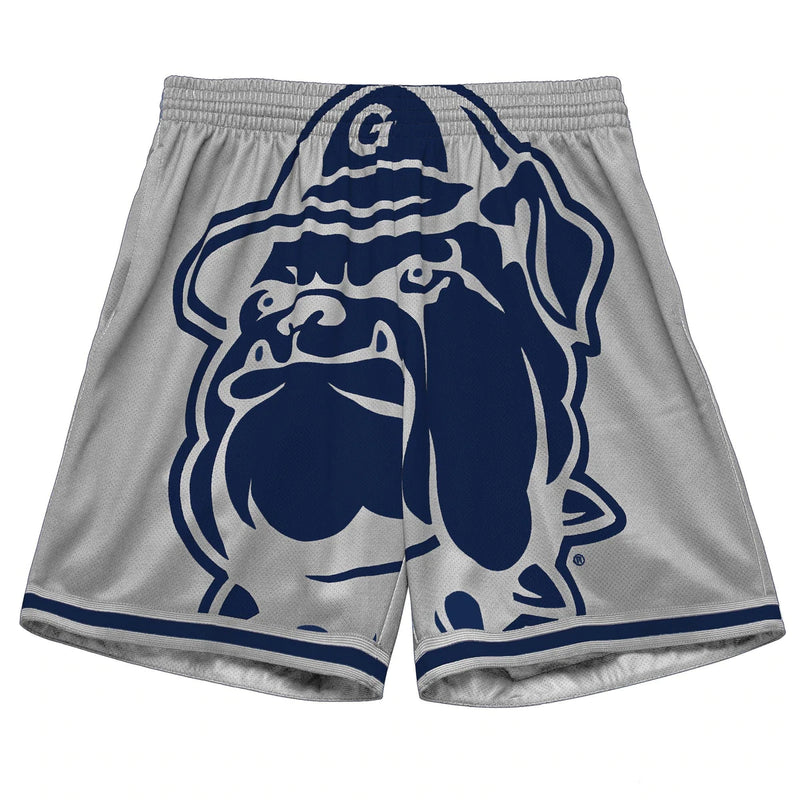Georgetown University Big Face Shorts - Grey