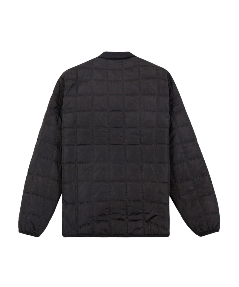 Quilted Shirt Jacket - Black