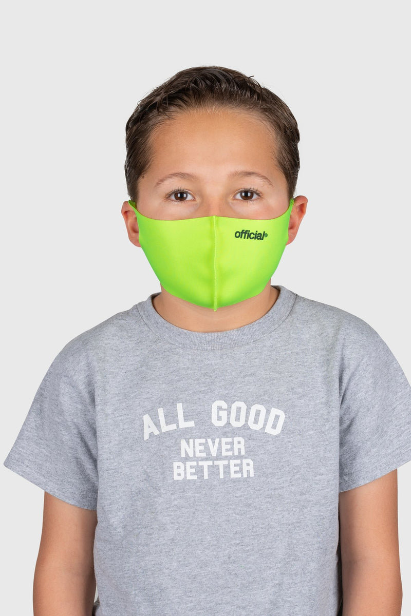 Kids' Nano-Poly Face Mask - Volt