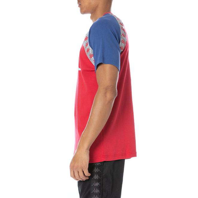 Banda Angot Reflective T-Shirt - Red/Blue