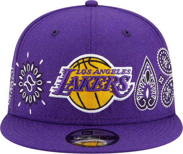 Los Angeles Lakers Paisley Elements Snapback