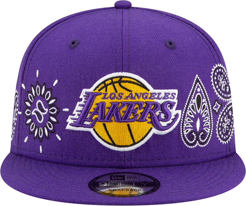 Los Angeles Lakers Paisley Elements Snapback