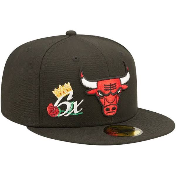 Chicago Bulls 6x Crown Champs Fitted